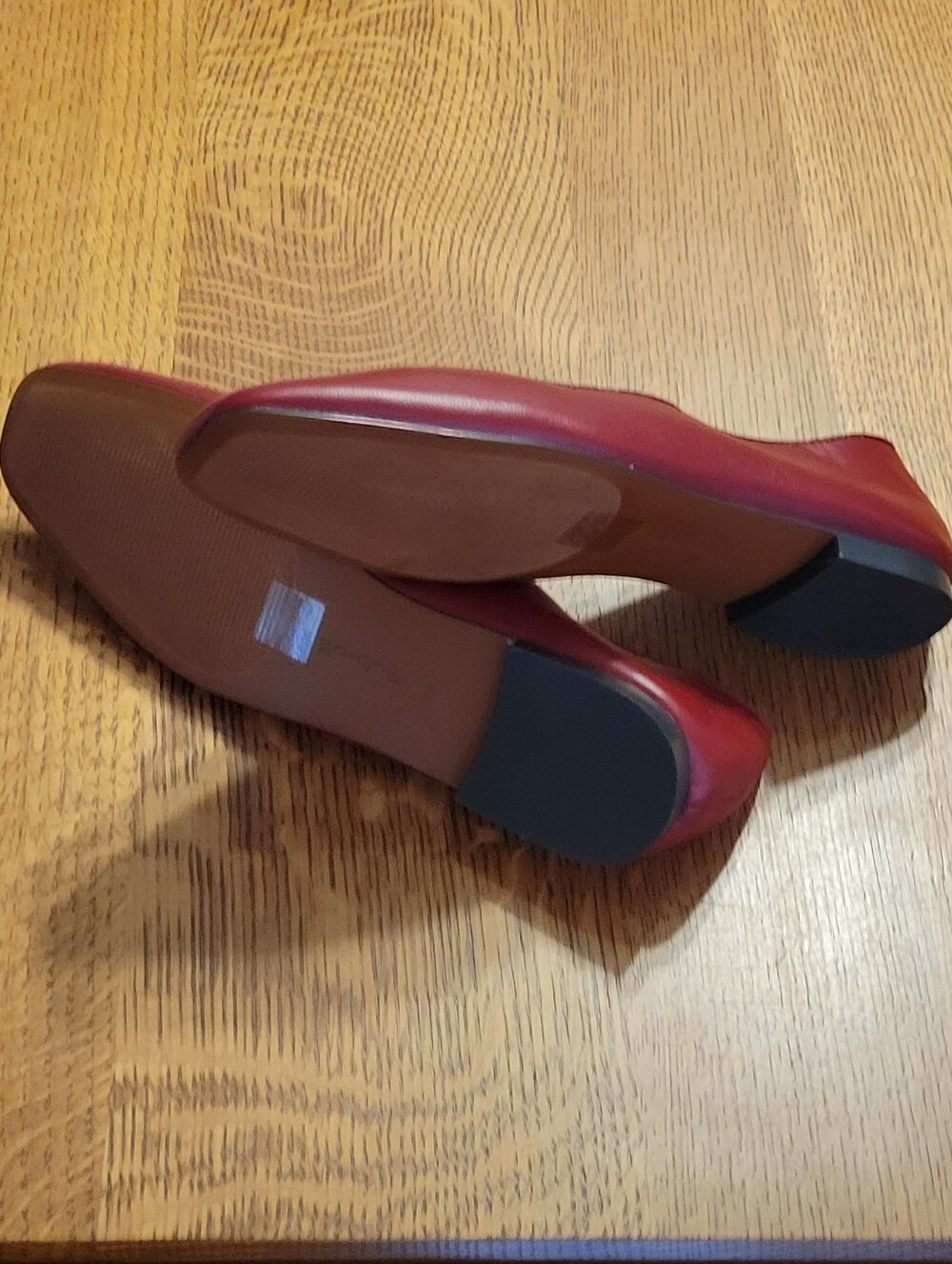 Madewell Mylie Leather Ballet Flats - Red - Picture 9 of 11